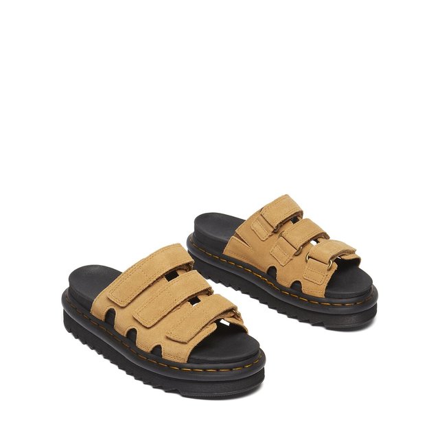 Σαμπό Slide Tan Suede