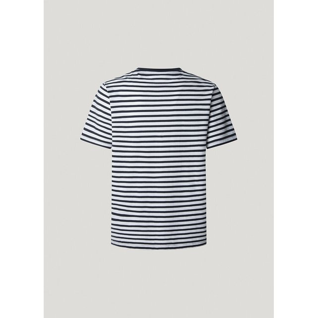Κοντομάνικο ζέρσεϊ T-shirt με ρίγες