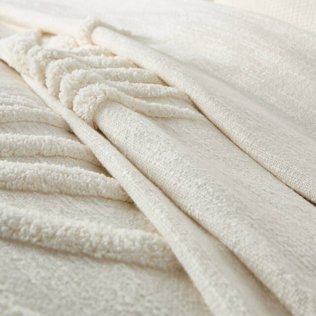 Βαμβακερό κάλυμμα κρεβατιού με tufted μοτίβα, Jobe