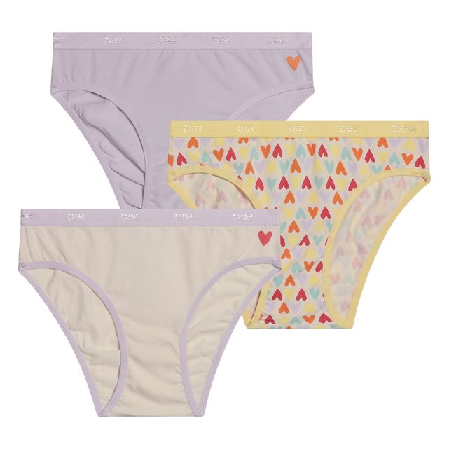 Σετ 3 σλιπ, Les Pockets Coton