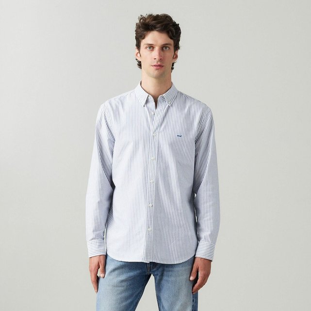Πουκάμισο oxford Relaxed με κουμπιά στο γιακά