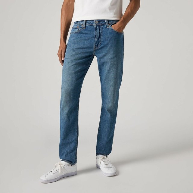 Slim τζιν Taper 512® από βαμβάκι και λινό