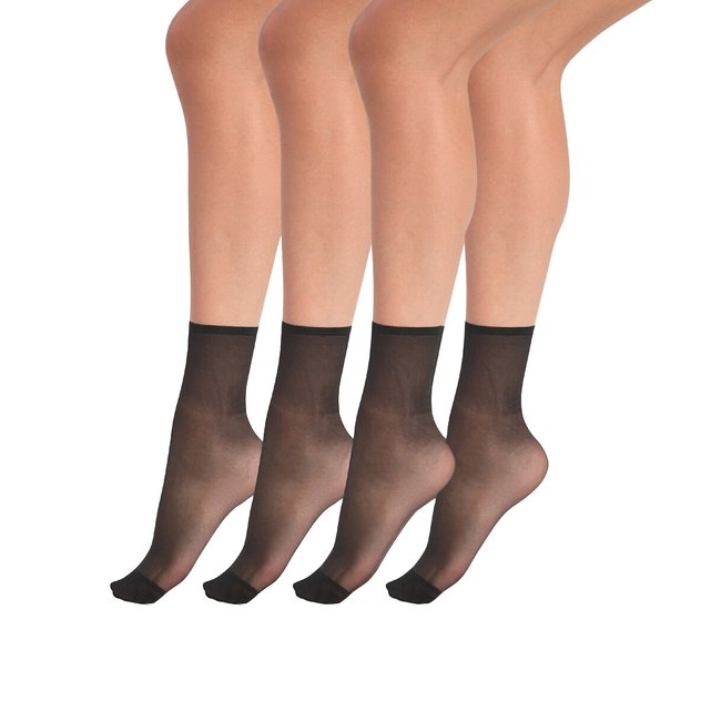 Σετ 3 ζευγάρια χαμηλές κάλτσες, Beauty Resist - 20D