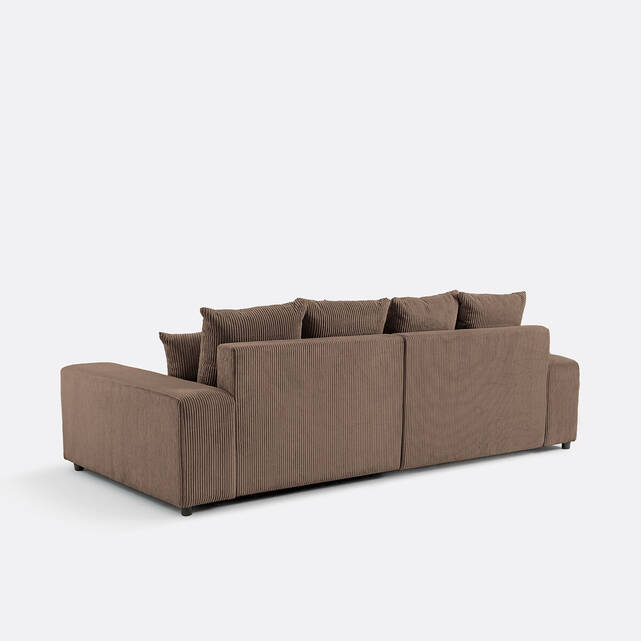 Γωνιακός αναστρέψιμος καναπές-κρεβάτι, LOMI