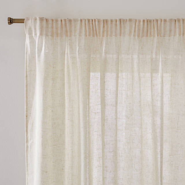Κουρτίνα από πολυεστέρα και λινό, Aron