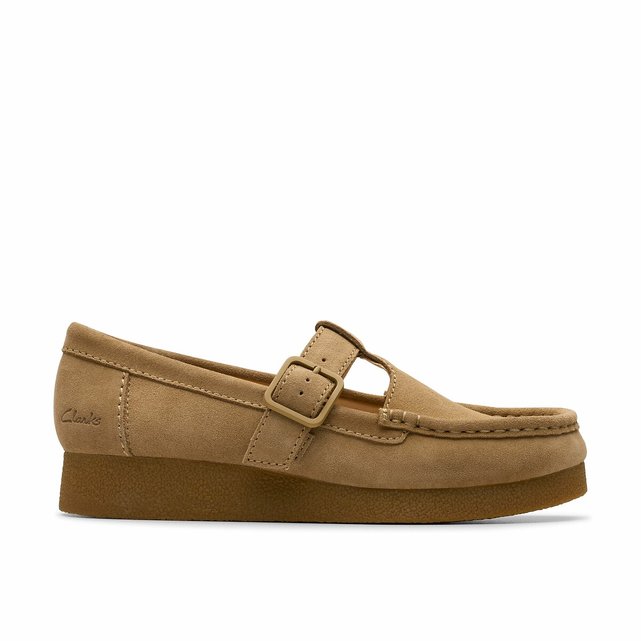 Μπαλαρίνες Mary Jane από σουέντ δέρμα Wallabee