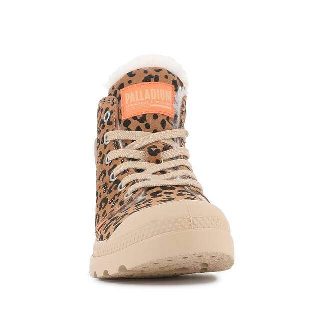 Ψηλά sneakers με επένδυση Pampa Zip