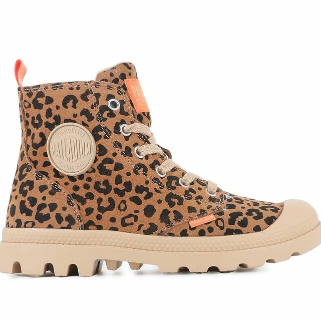 Ψηλά sneakers με επένδυση Pampa Zip