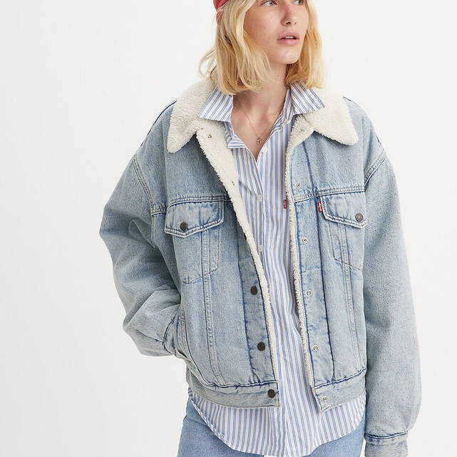Μπουφάν Sherpa Trucker 90’s