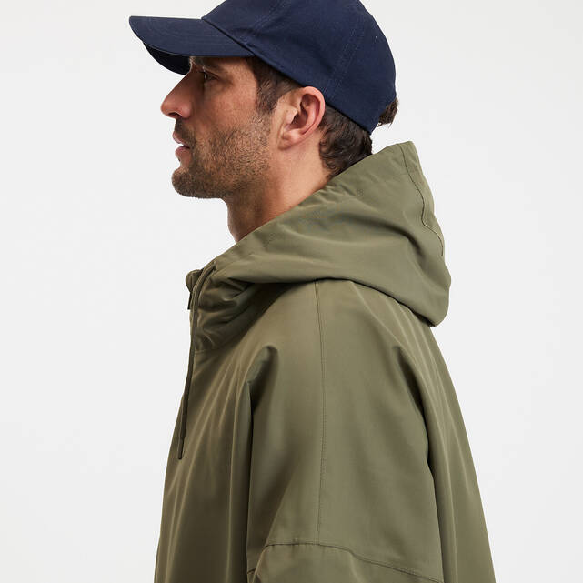 Μακρύ oversized αντιανεμικό