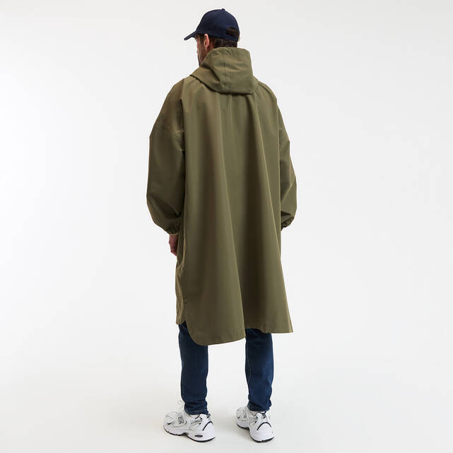 Μακρύ oversized αντιανεμικό