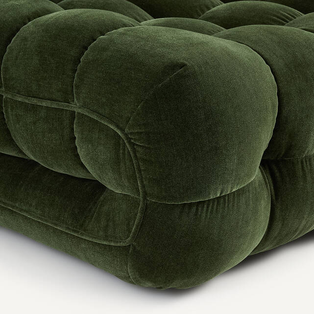 Καπιτονέ πολυθρόνα από βελούδινο chenille, Jud