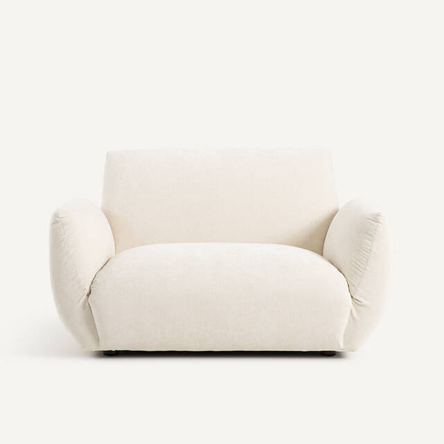 Πολυθρόνα από βελούδινη chenille, Spogano