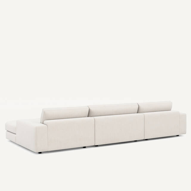 Καναπές 5 θέσεων από βελούδινο chenille, Skander