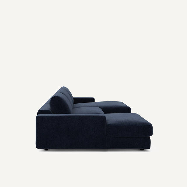 Καναπές 5 θέσεων από βελούδινο chenille, Skander