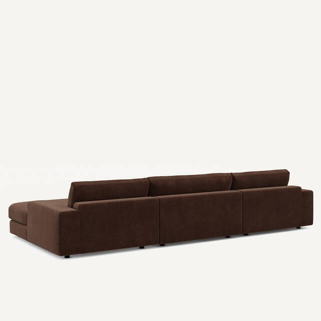 Καναπές 5 θέσεων από βελούδινο chenille, Skander