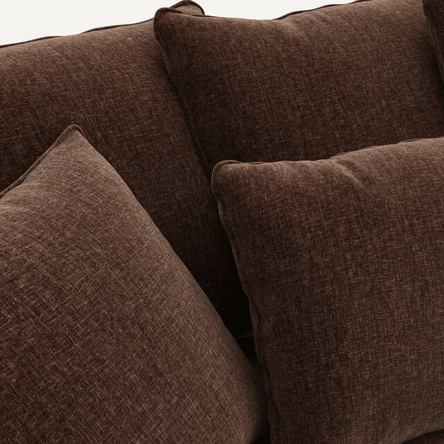 Καναπές από βελούδινο chenille, Lazare