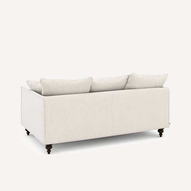 Καναπές compact από βελούδινη chenille, Lazare