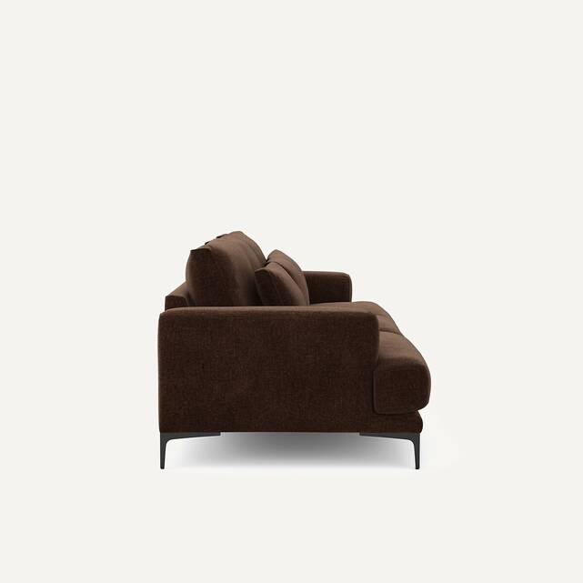Καναπές 4 θέσεων από βελούδινο chenille, Marsile