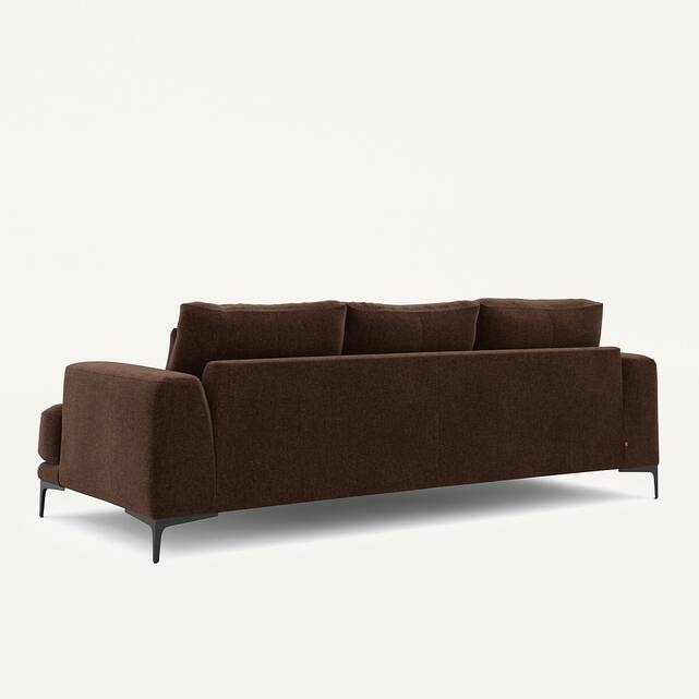 Καναπές 4 θέσεων από βελούδινο chenille, Marsile