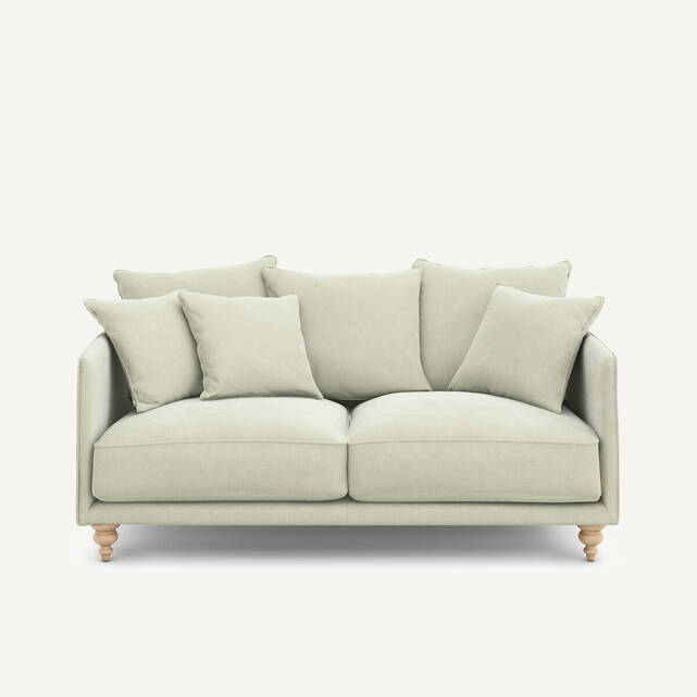 Καναπές από βελούδο stonewashed, Lazare