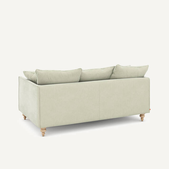 Καναπές από βελούδο stonewashed, Lazare