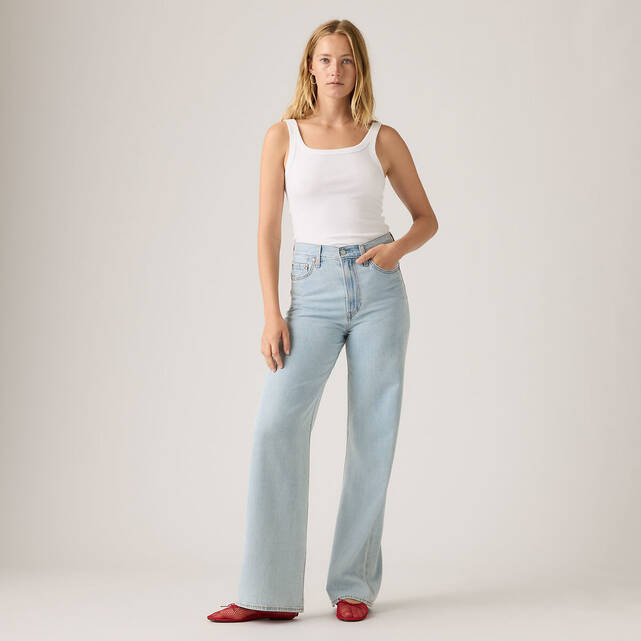Τζιν Ribcage Wide Leg