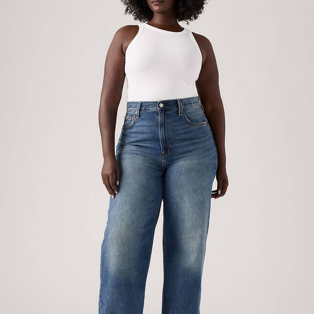 Τζιν Ribcage Wide Leg