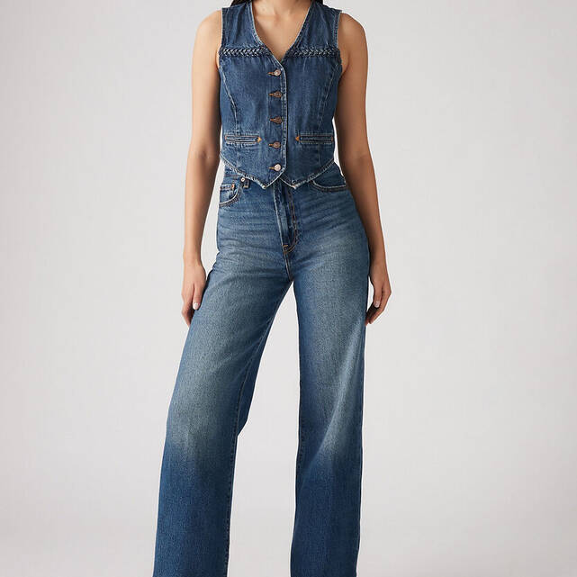 Τζιν Ribcage Wide Leg