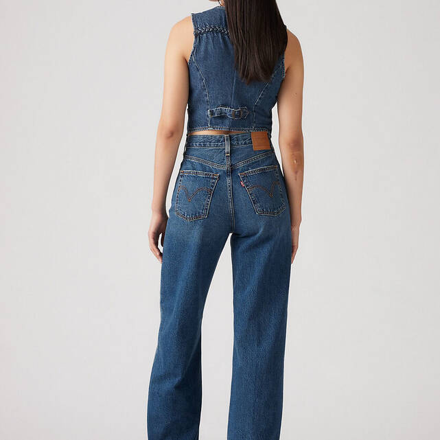 Τζιν Ribcage Wide Leg
