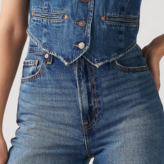 Τζιν Ribcage Wide Leg