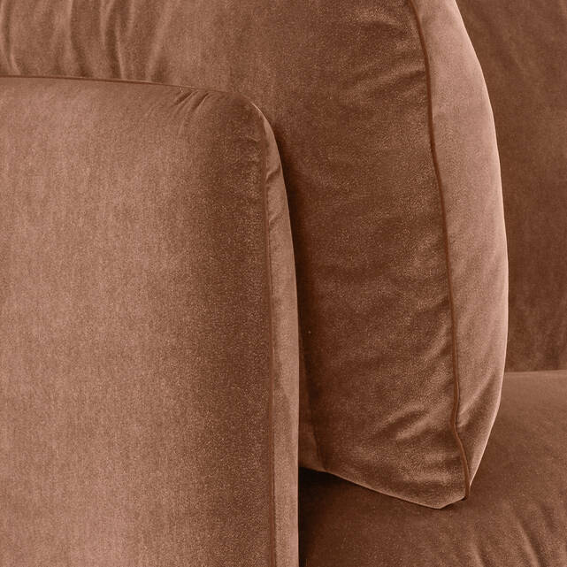 Καναπές με βελούδινο ύφασμα, Botero