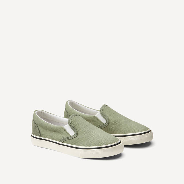 Υφασμάτινα slip-on sneakers