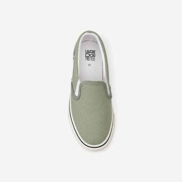 Υφασμάτινα slip-on sneakers