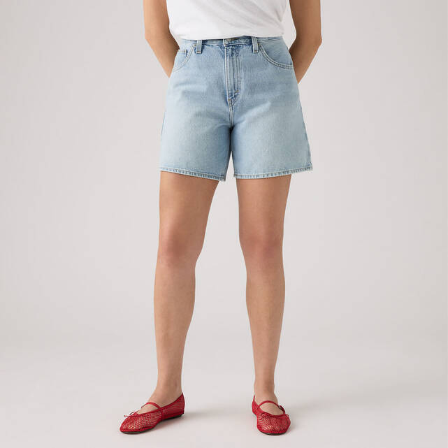 Σορτς ψηλόμεσο baggy
