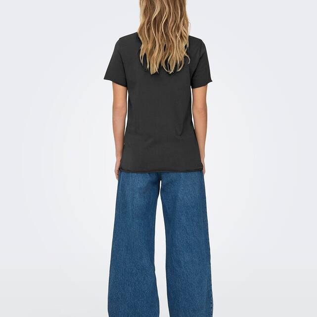T-shirt με στρογγυλή λαιμόκοψη και σχέδιο