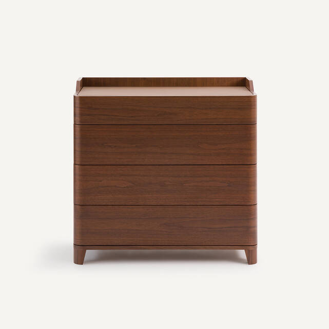 Συρταριέρα από καρυδιά, σχεδιασμός Emmanuel Gallina, Junius