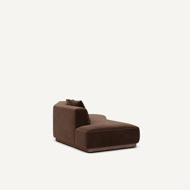 Γωνία καναπέ αριστερή από βελούδο chenille, JACOPO
