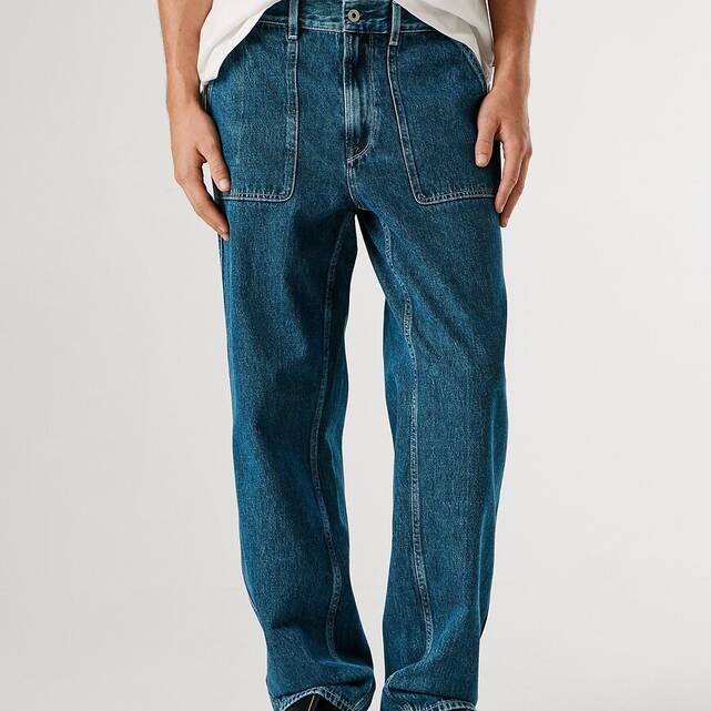Τζιν παντελόνι tapered relaxed τύπου Carpenter