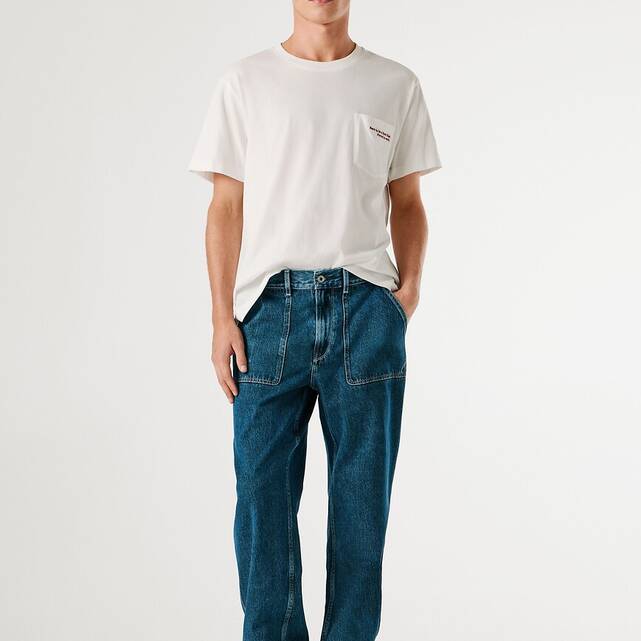 Τζιν παντελόνι tapered relaxed τύπου Carpenter