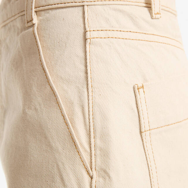 Τζιν παντελόνι φαρδύ 7/8 σε στυλ workwear