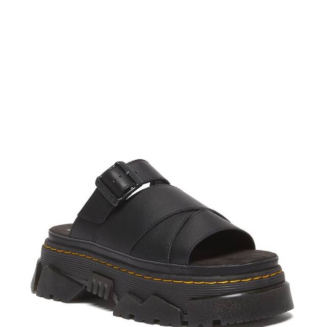 Δερμάτινα mules πλατφόρμες Mattison Athena