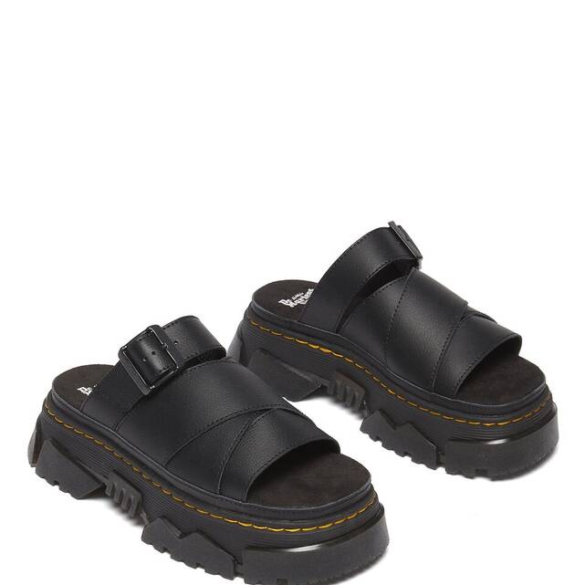 Δερμάτινα mules πλατφόρμες Mattison Athena