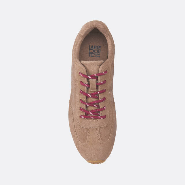 Sneakers από σουέντ δέρμα