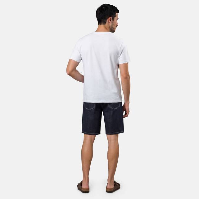Βερμούδα loose fit από τζιν