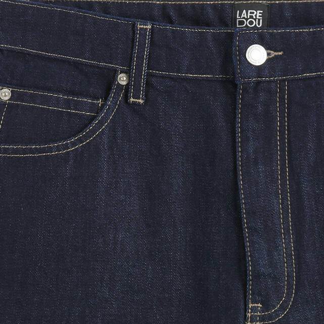 Βερμούδα loose fit από τζιν