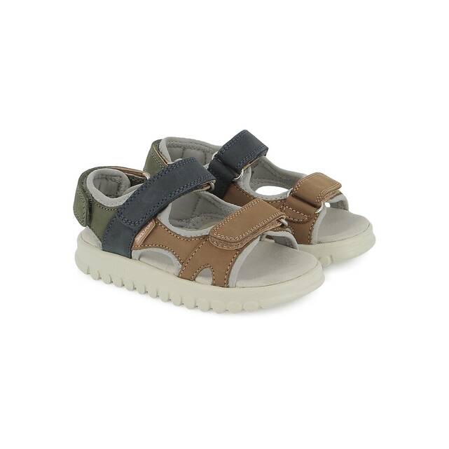 Πέδιλα από δέρμα ROLLY BOY με βέλκρο