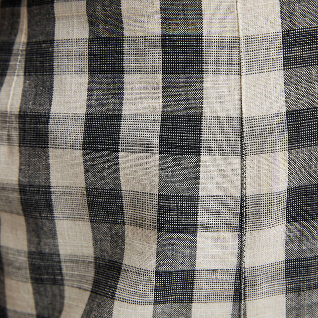 Παντελόνι bootcut 7 8 με καρό vichy