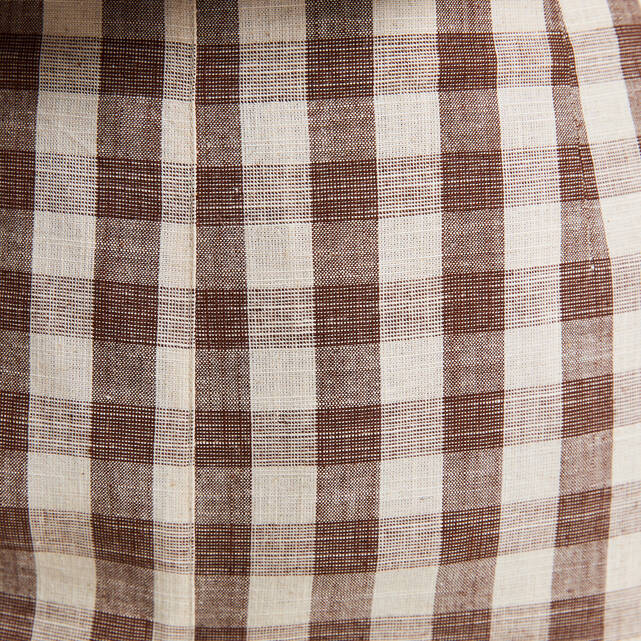 Παντελόνι bootcut 7 8 με καρό vichy