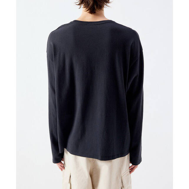 Μπλούζα με μακριά μανίκια, oversize, YKOBOW